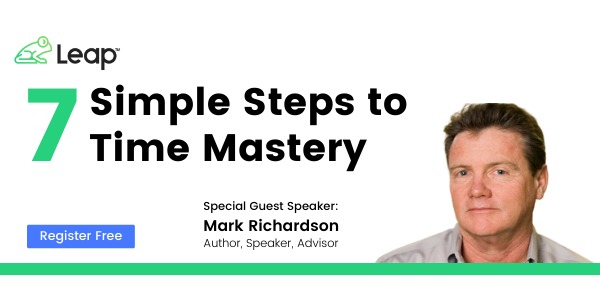 Leap - Not Enough Time in the Day? Learn How to Take Back Control Leap - Not Enough Time in the Day? Learn How to Take Back Control